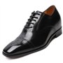 CHAMARIPA Chaussure a Talonnette grandissante de Style Oxford de Pure Cuir pour Homme - Plus Grand de 7CM - K6531-1