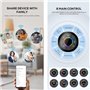 Thermostat Nest, Thermostat Intelligent pour la Maison – Thermostat WiFi Programmable – Neige, Thermomètre Bluetooth avec écran 