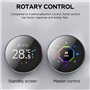 Thermostat Nest, Thermostat Intelligent pour la Maison – Thermostat WiFi Programmable – Neige, Thermomètre Bluetooth avec écran 