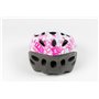 ONBIKE - Casque de vélo pour fille, Profil aérodynamique, Coque en polyester, Rembourrage hypoallergénique lavable, Dispositif r