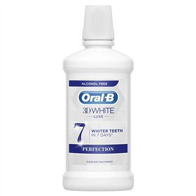 Oral-B 3D White Luxe Perfection - Bain de bouche - Fraîcheur de menthe - 500 ml