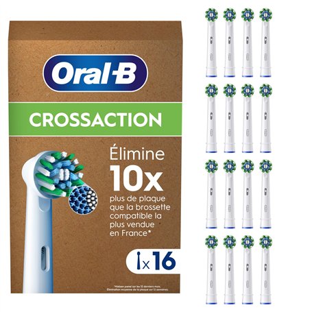 Oral-B Pro Cross Action Brossettes pour Brosse à dents électriques