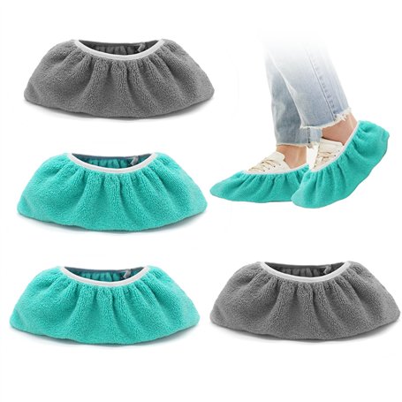Lot de 4 chaussons vadrouille pour le sol