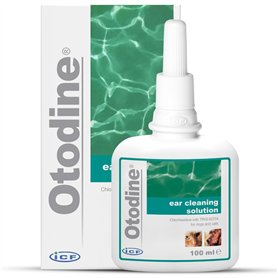 ICF Otodine | Nettoyant Oreille Chien et Chat | Nettoyant Auriculaire Assainissant pour Chien et Chat | Soin pour l'Hygiène et l