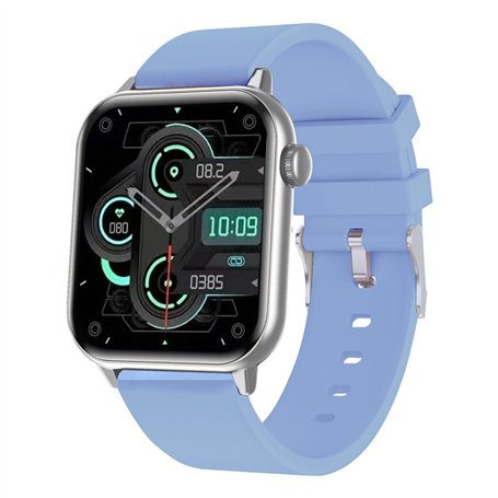 Montre intelligente Trevi T-FIT 201 A Bleu Argenté 1