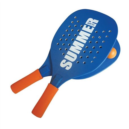 Paire de raquettes de plage de tennis avec balle souple pour jeu en plein air