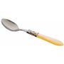 BUGATTI ALCAM-N4226/2 Aladdin Fourchette et Cuillère Acrylique/Acier INOX Ivoire 31,5 x 14 x 3 cm