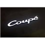 Emblème autocollant pour voiture Coupe XCBW Argenté