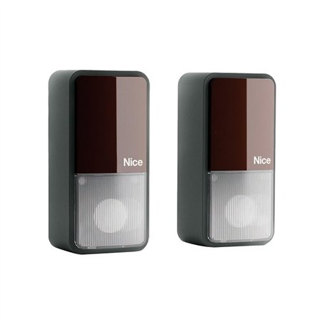 Paire de photocellules pour motorisation de Portail/Garage - Nice Home