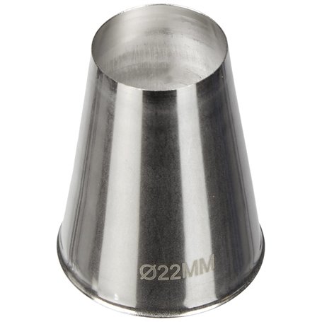 Silikomart 43.319.99.0000 BT222 Douille pour Poche à Douille Inox