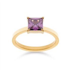 Bague Femme LIU JO LJ2436M16 16 Doré Violet