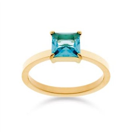 Bague Femme LIU JO LJ2437M12 12 Doré Bleu