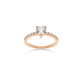 Bague Femme LIU JO LJ2438M18 18 Or rose Blanc