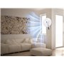 Beper P206VEN600 Wall Fan - Ventilateur mural avec télécommande et minuterie jusqu'à 7,5 heures, Blanc