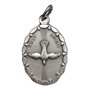 MÉDAILLE OVALE DU SAINT-ESPRIT (LA COLOMBE DU SAINT-ESPRIT) - LES MÉDAILLES DES SAINTS PATRONS - 100% FABRIQUÉ EN ITALIE