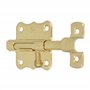 Amig - Verrou porte Mod. 384 | Targette de porte en Acier | Loquet de porte finission Laiton Verni | 30 mm | Serrure de porte ou