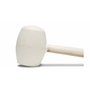 Maillet caoutchouc blanc pointe ronde 250 gr. RUBI - 66905