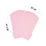 DOHE - Papier A4 coloré de 80 g rose pastel - 100 feuilles 30191