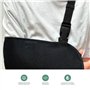 Ortones - Écharpe Sling Ajustable Enfant Attelle Bras et Épaule - Immobilisateur Bilatéral Taille Universelle – Noir