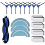 Recamania - Kit d'accessoires de rechange pour aspirateur robot Cecotec Conga 1090 1790 – 1 brosse principale