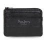 Pepe Jeans Double Porte-Monnaie Noir 11 x 7 x 1