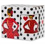 IllustrArte Tasse de 350 ml - Tasse en céramique avec motif danseuse de flamenco - Cadeau pour les amoureux du bal - Marie rouge