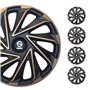 Sparco Enjoliveurs Varese - 15-pouces - Doré/Noir - Set de 4 pièces