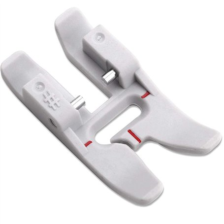 La Canilla Pied-de-biche en Téflon Antiadherent Compatible avec Les Machines à Coudre PFAFF Hobby