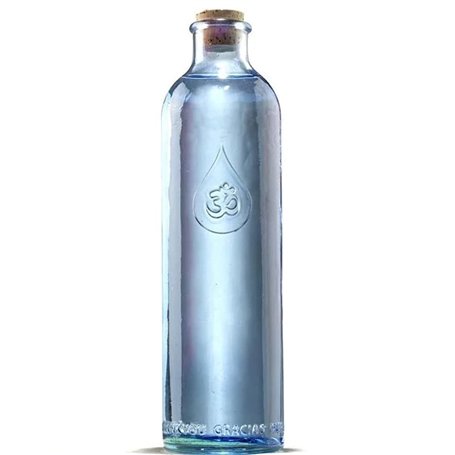 Sacred Essence Om Water Gratitude Bouteille de table en verre recyclé sans plomb 1