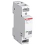 ABB | Contacteur 1 Module ABB ESB20-20N-06 | Contacteur du rail 2P 20A 2NA Bobine 230Volts AC/DC | 18x85x65mm | Durabilité mécan