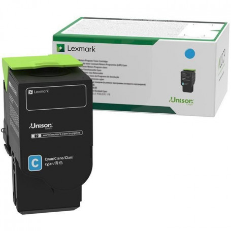 LEXMARK Cartouche toner Lexmark - Cyan - Laser - Rendement Long durée - 3500 Pgs 159,99 €