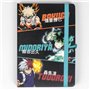 CERDÁ LIFE'S LITTLE MOMENTS Set de Papeterie My Hero Academia - avec Stylo et carnet - Design Noir et Vert - Accessoires de Pape