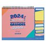 Mr.Wonderful - Calendrier de bureau 2024 - Vous et moi allons faire de grandes choses 18 x 2 x 24 (version française)