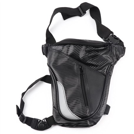 Sac de Jambe Hommes Sac de Jambe de Moto à la Mode Sac de Taille d'équitation pour l'équitation Voyage randonnée Cyclisme Tactiq