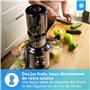 Silvergear® Extracteur de Jus | pour presse-fruits et légumes | centrifugeuse Moteur puissant à 60 tours/minute | Juicer 250 W |