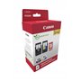 Canon PG-560 CL-561 Pack de 2 cartouches (1x Noir 1x Couleur) Certifié Canon + 50 feuilles Papier Photo Canon 10x15cm (Emballage
