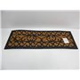 Esschert 's Design RB168 Paillasson en Caoutchouc et Fibre de Coco Noir/Marron 75 x 25 cm