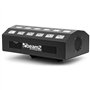 BeamZ Strobe LED UV BUV463-24 LED UV, Puissance 3 Watts, Mode DMX 7 Canaux ou Mode Auto, Shows Préprogrammés, Mode Audio, Idéal
