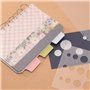 Florence Feuilles de Plastique Mat - A4-0,5 mm - 10 feuilles - Rigide - Polypropylène - Blanc - pour Pochettes, Planificateurs, 