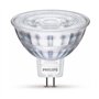 Philips ampoule LED Spot GU5.3 20W Blanc Chaud, Verre