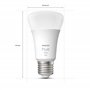 PHILIPS HUE WHITE 3 BULBS A60 E27 9W 929001821627 32988100
