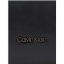 Calvin Klein Homme Sac pour Ordinateur Portable Elevated Simili Cuir, Noir (Ck Black Smooth), Taille Unique