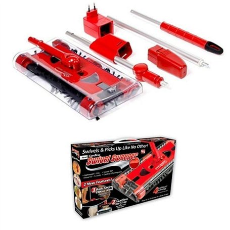 MANiASHOP® Balai rotatif rotatif électrique aspirateur rechargeable SWIVEL SWEEPER G6 Nouvelle génération