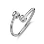 Bague Femme CO88 Collection 8CR-10024-52 Argenté 12