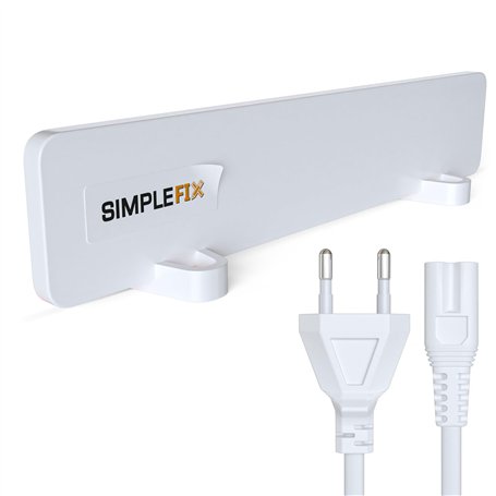 Simple Fix Nettoyant pour mur et salle de bain - Chauffage infrarouge - Sans moisissure - Chauffage mural infrarouge - 1 pièce