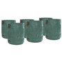vidaXL Sacs à déchets de Jardin avec poignées 12 pcs Pliables Ronds Verts 500 L