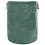 vidaXL Sacs à déchets de Jardin avec poignées 12 pcs Pliables Ronds Verts 500 L