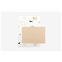 Dailylike Feuilles de papier imprimé pour lettre Daily Dog 13 x 19 cm avec enveloppes de 14 x 10 cm.