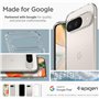 Spigen Ultra Hybrid Coque Compatible avec Google Pixel 9 / Pixel 9 Pro [Clarté Longue durée] - Transparent