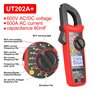 UNI-T UT202A + Pince ampèremétrique numérique 6000 points Gamme automatique True RMS; Rétro-éclairage; Multimètre NCV